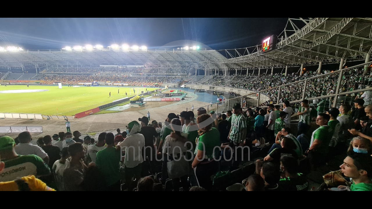 Nacional quiere su título 30 ante el Pereira y la hinchada verdolaga está lista para celebrar 3 Nacional 4