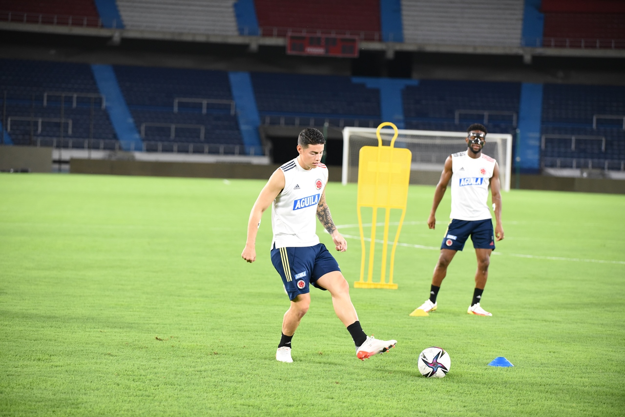FOTOS: Así se vivió el entrenamiento de la Selección Colombia en el estadio Metropolitano 1 SELECCION COLOMBIA01
