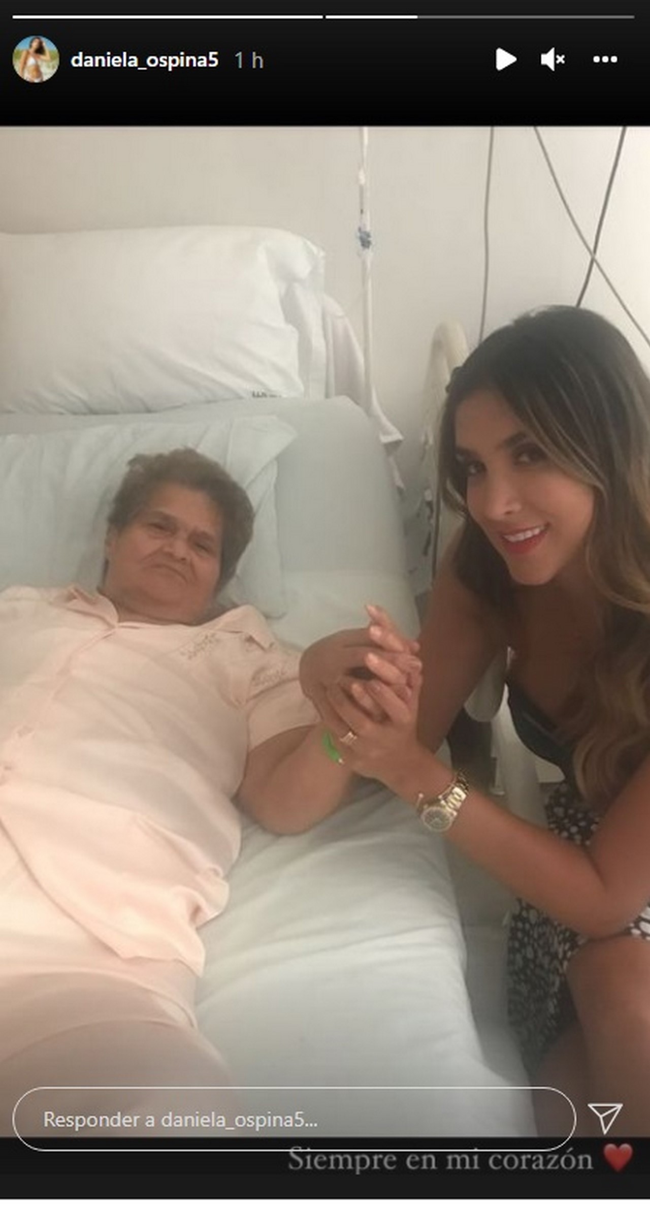 abuela james mensaje fallecimiento daniela ospina