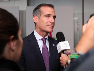 El alcalde de Los Ángeles da positivo por coronavirus en la cumbre del clima 1 alcalde los angeles