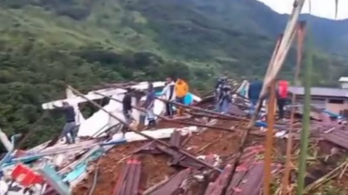Yan son 6 los muertos por deslizamiento en Nariño Yan son 6 los muertos por deslizamiento en Nariño