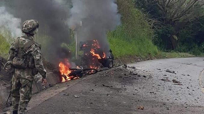 Ataque con explosivos en Casanare dejaría un soldado y un civil muertos Ataque con explosivos en Casanare dejaría un soldado y un civil muertos