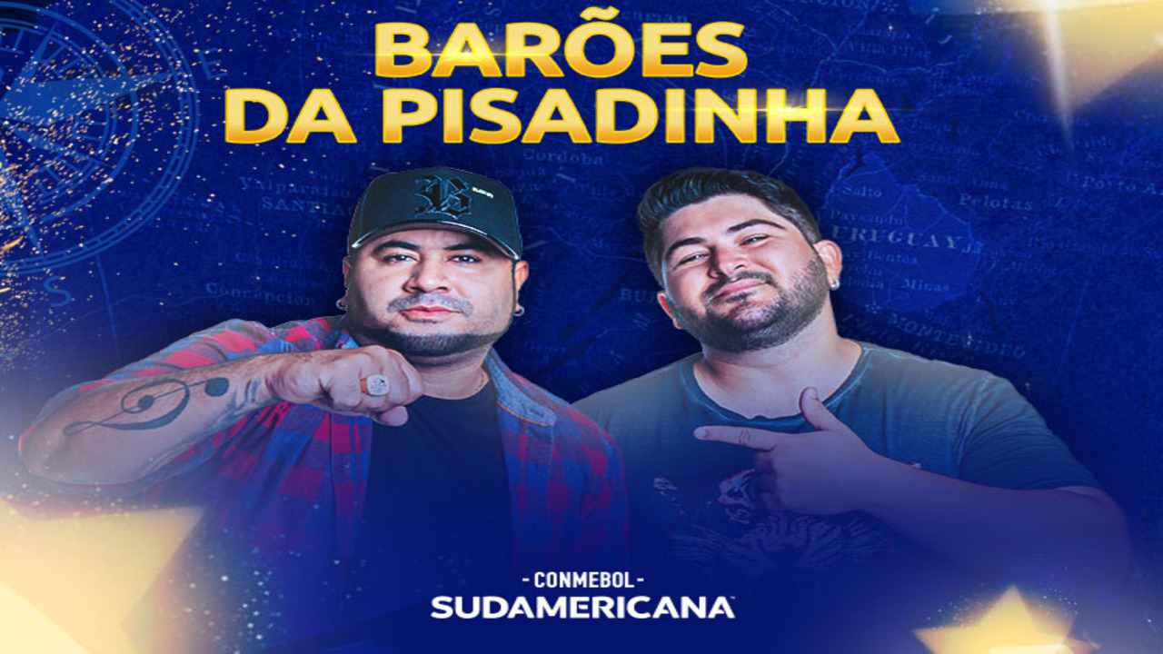 Os Barões da Pisadinha serán los encargados del show musical en la final de la Copa Sudamericana