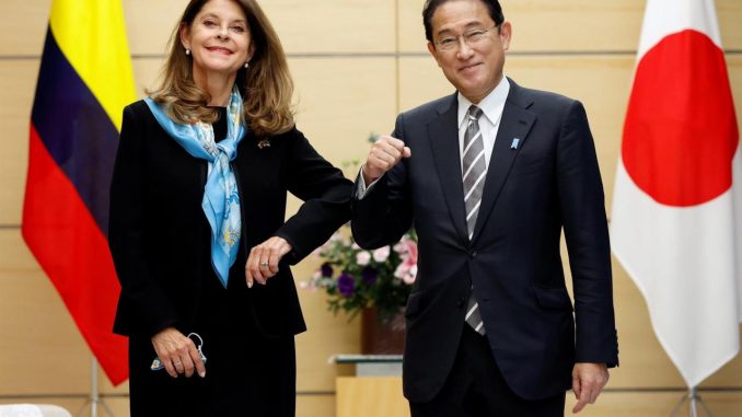EFE/EPA/Issei Kato / POOL canciller colombiana