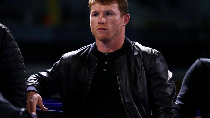 Fotografía de archivo en la que se registró al boxeador mexicano Saúl "Canelo" Álvarez. EFE/Francisco Guasco Canelo" Álvarez