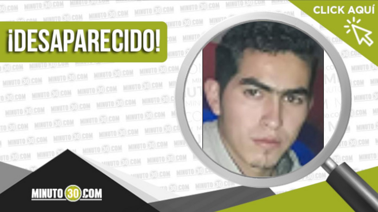 Cristian Alexis Soto González desaparecido