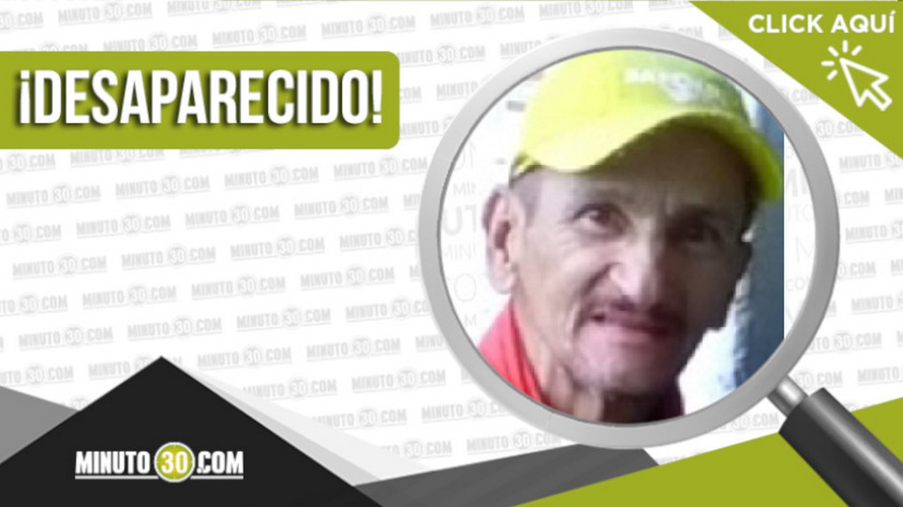 El señor Arcadio Iván Caro Velásquez desapareció en el barrio Santo Domingo 1 Arcadio Iván Caro Velásquez desaparecido