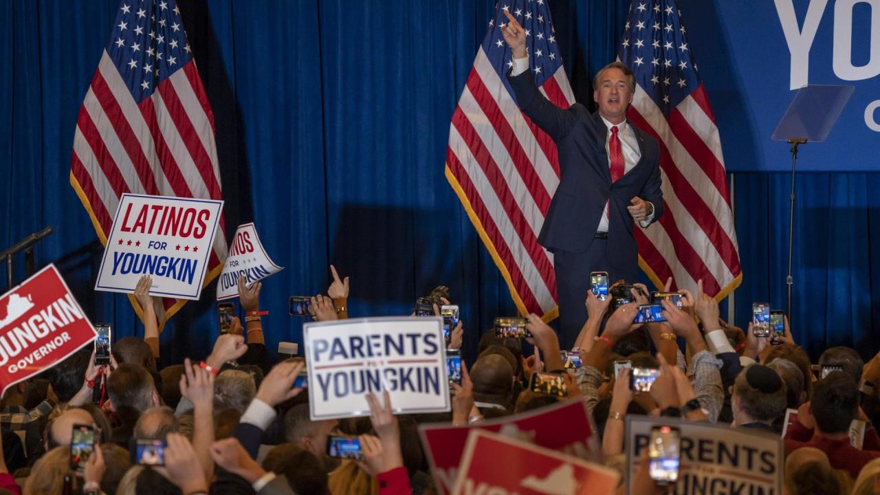 Tiemblan los demócratas: ¿Biden tan "impopular" como Trump? 1 gobernador de Virginia