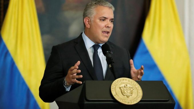 El presidente de Colombia, Iván Duque, en una fotografía de archivo. EFE/ Mauricio Dueñas Castañeda Iván Duque