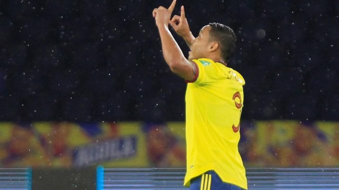 Foto de archivo del jugador Luis Muriel de Colombia. EFE/ Ricardo Maldonado Muriel