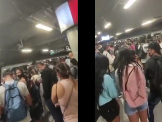 Congestión en El Metro de Medellín por inconveniente técnico 2 Congestión en El Metro de Medellín por inconveniente técnico