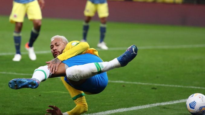 El delantero brasileño Neymar. EFE/Sebastiao Moreira Neymar
