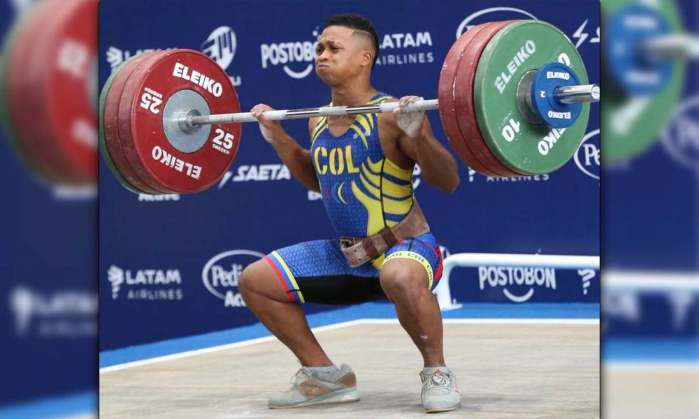 El pesista Estiven José Villar primer oro colombiano en los Juegos Panamericanos Junior