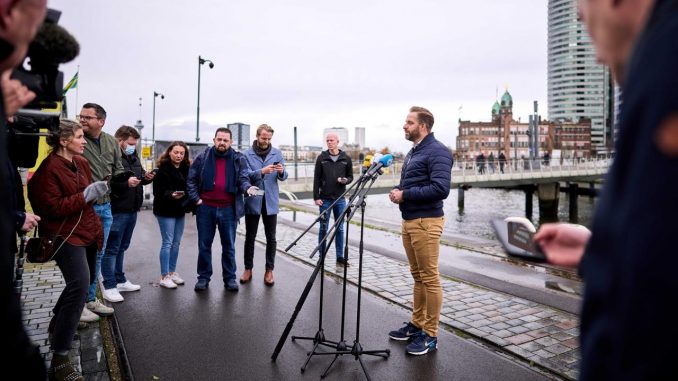 Hugo de Jonge. EFE/EPA/PHIL NIJHUIS variante ómicron