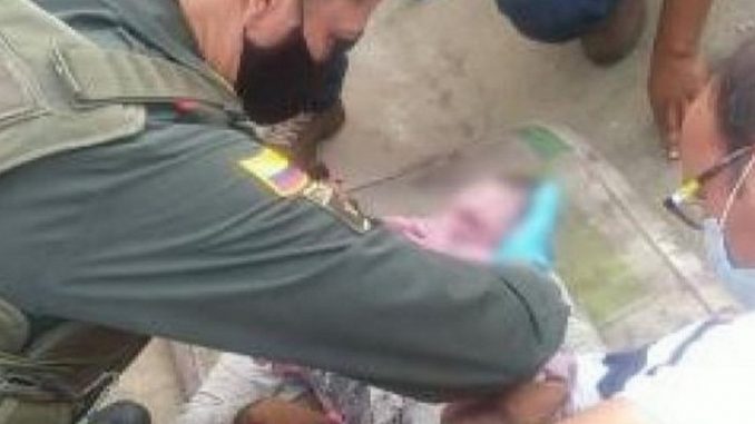 parto policia cucuta venezolana puente
