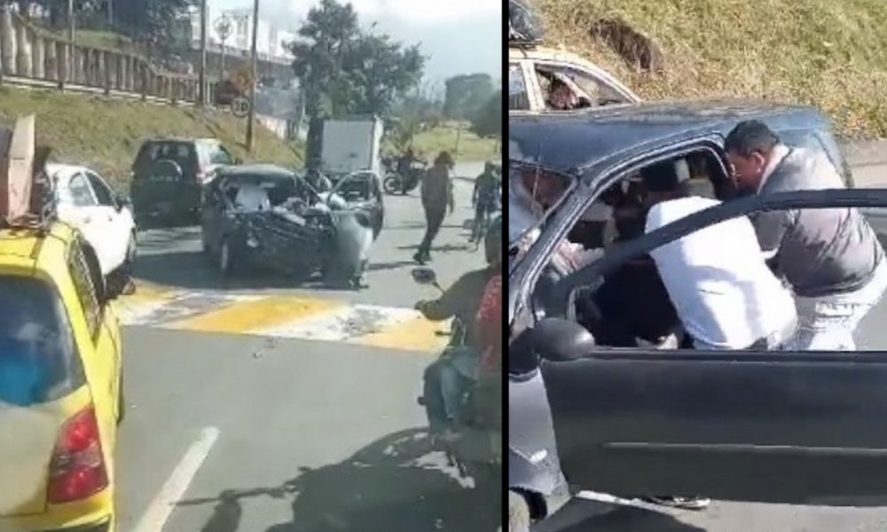 Reportan accidente en Copacabana, varios heridos y gran congestión en el Norte