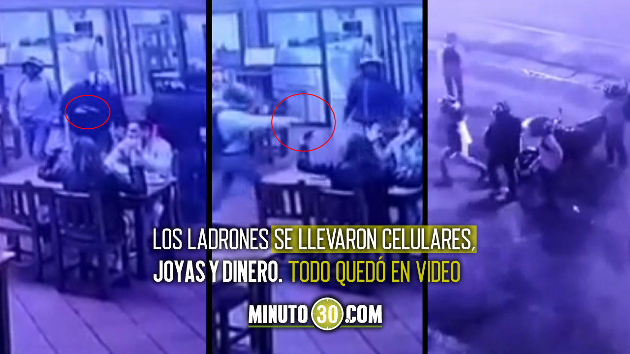 Robo a restaurante en la Medellín-Bogotá, por Guarne