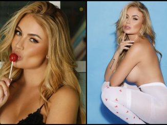 Con sexy y navideña foto, Sara Uribe le robó suspiro a actor de 'Pasión de Gavilanes' 1 Sara uribe