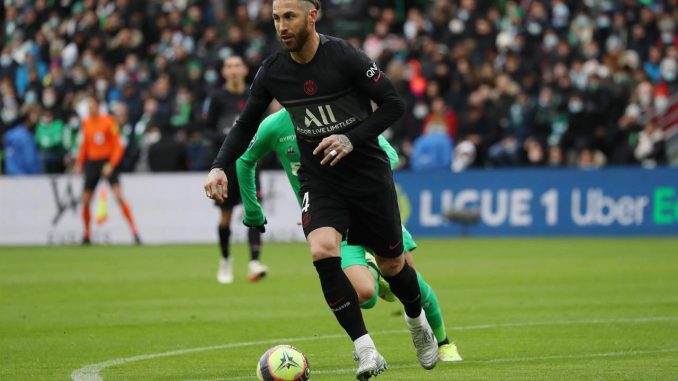 EFE/EPA/Thierry Larret Sergio Ramos