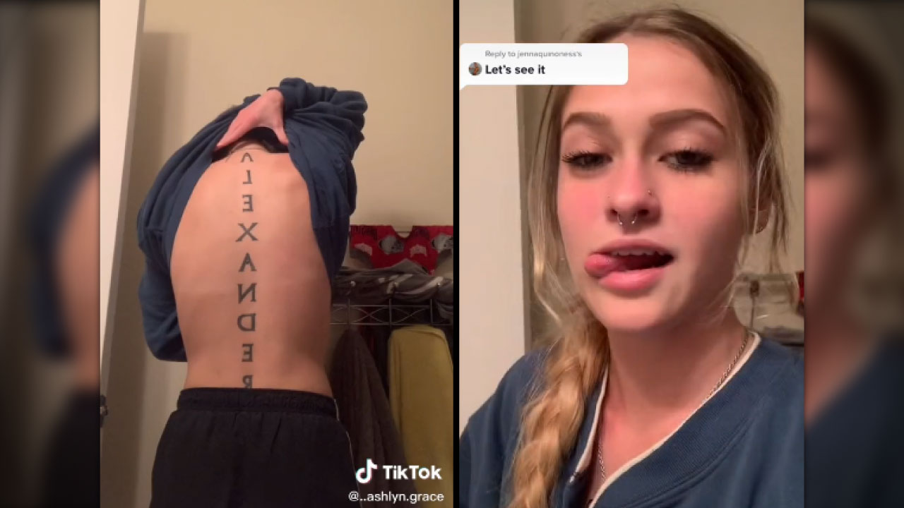 Como dañarse la vida en 3,2,1…: Se tatuó el nombre de su novio y terminaron a la semana