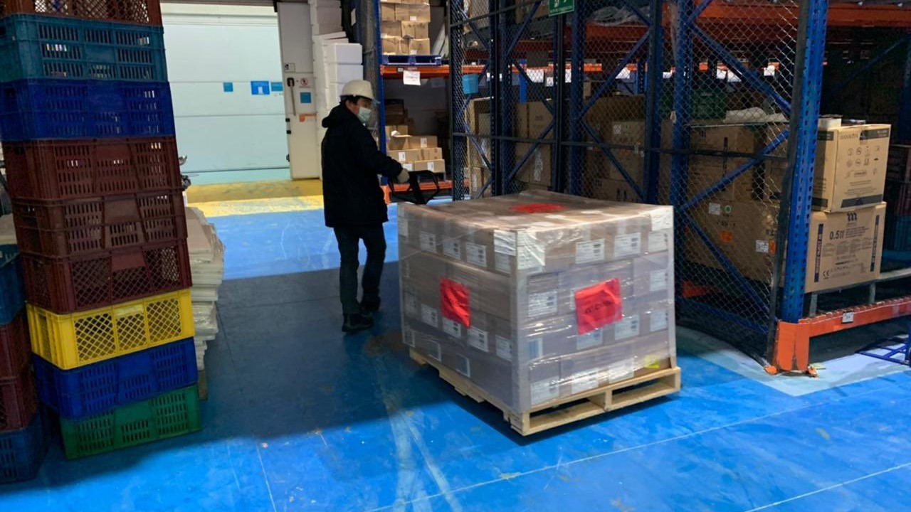 Anoche llegaron 943.400 nuevas dosis de AstraZeneca al país