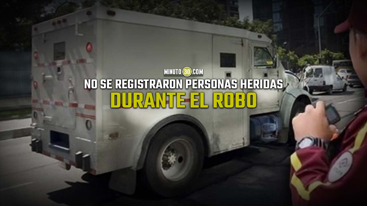 ¡Se hicieron la noche buena! Roban carro de valores con más de $1.000 millones entre Entrerríos y San Pedro de los Milagros
