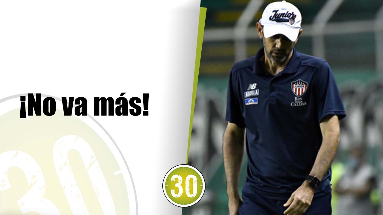 Arturo Reyes se despide del Junior de Barranquilla