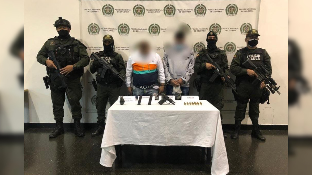 'Piolo', estaba bien 'fiesto' en la comuna 8 de Medellín cuando lo cogieron