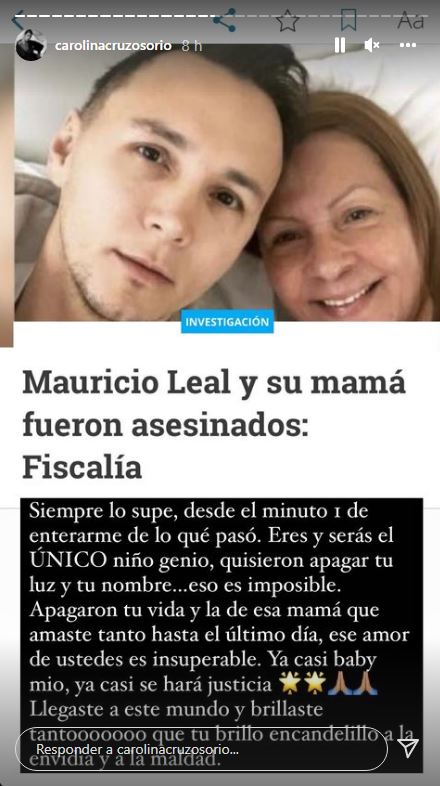 Carolina Cruz - Mauricio Leal