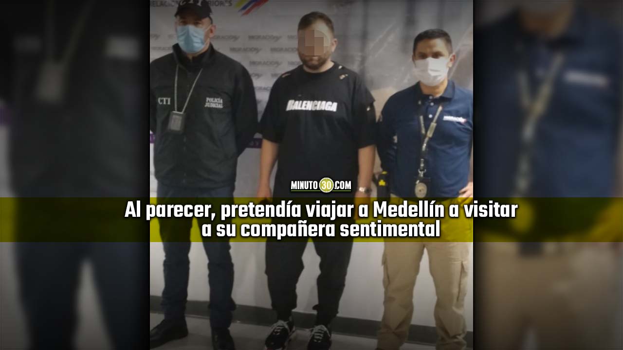 Cayó en el aeropuerto El Dorado un rumano