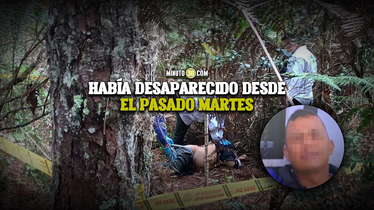 EN FOTOS Amarrado de pies y manos, así hallaron el cuerpo de un hombre en Santa Elena