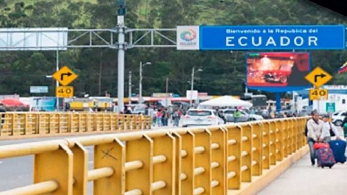 Frontera entre Ecuador y Colombia