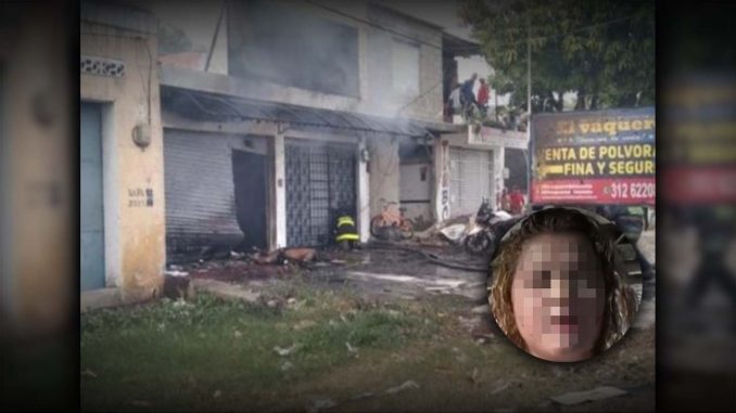 Joven se salvó en la explosión de polvorería en Santa Marta Joven se salvó en la explosión de polvorería en Santa Marta