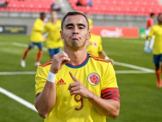 Con doblete de Tomás Ángel la selección Colombia Sub19 derrotó a Uruguay 1 La selección Colombia Sub19 venció 2 x 1 a Uruguay