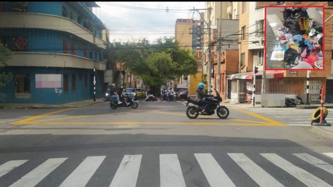 Medellín arrojados desechos hospitalarios