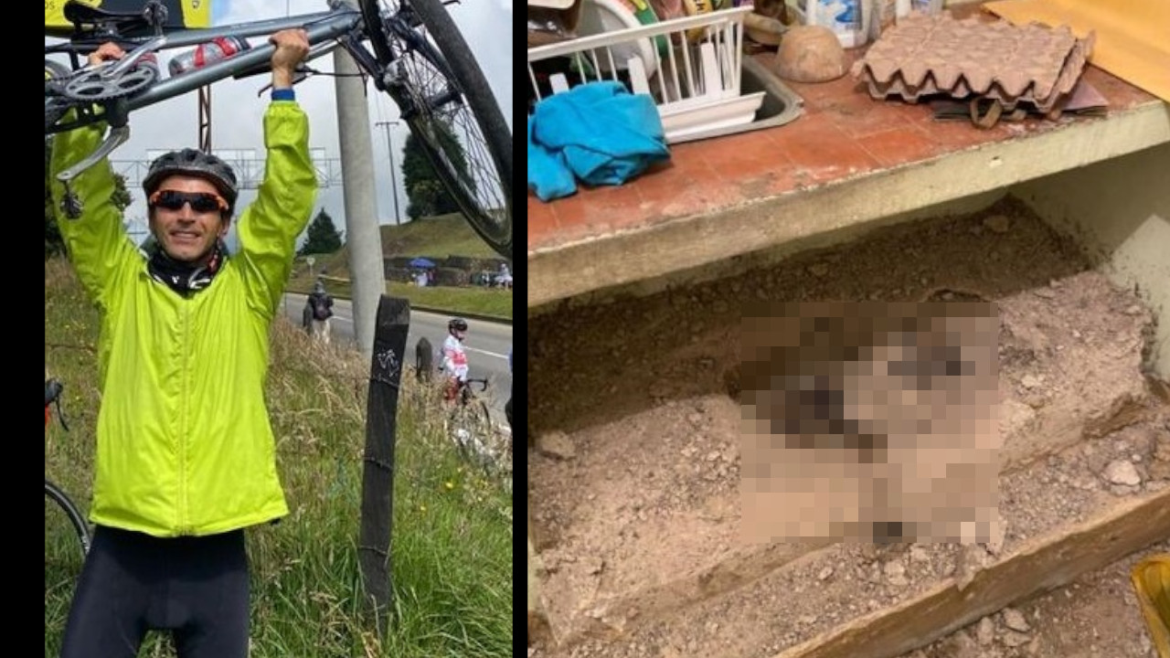 Profesor reportado como desaparecido fue encontrado sepultado entre las paredes de su propia casa