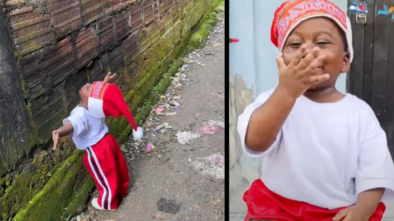 [Video] ¡Qué ternurita! Yanfri enternece con hermosa oración