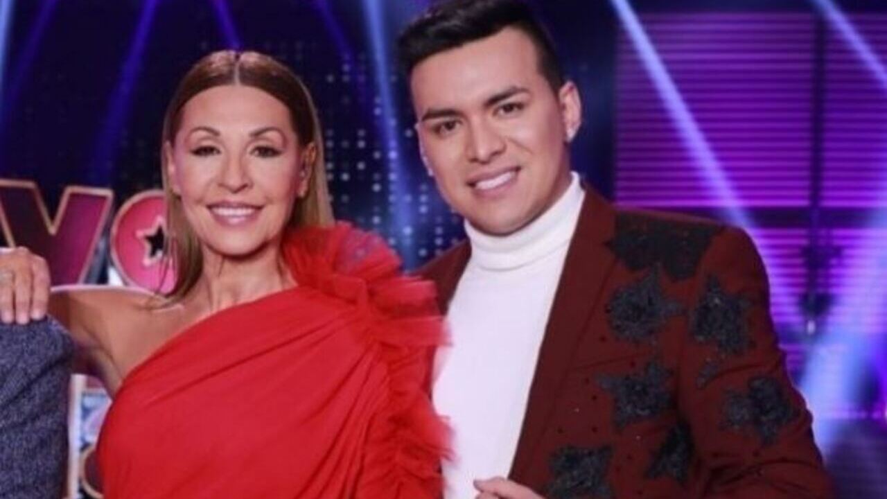 Yeison Jiménez y Amparo Grisales