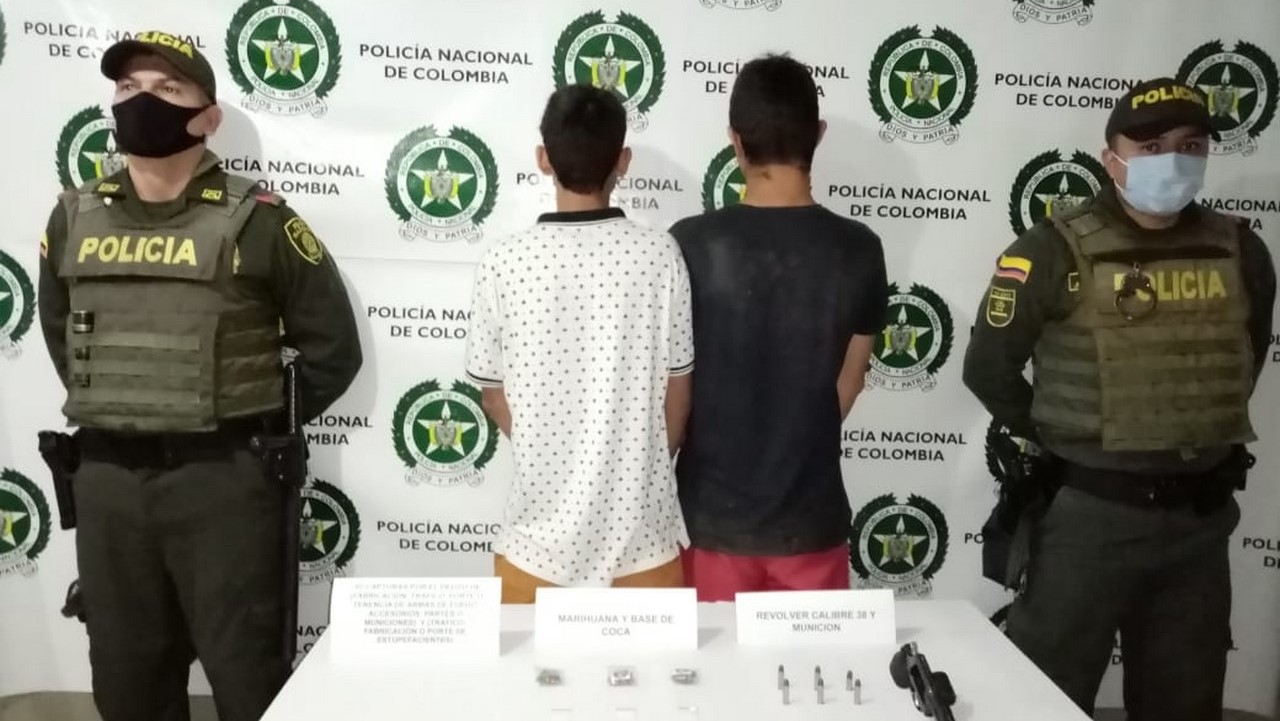 Capturados en Concordia con estupefacientes y un revólver