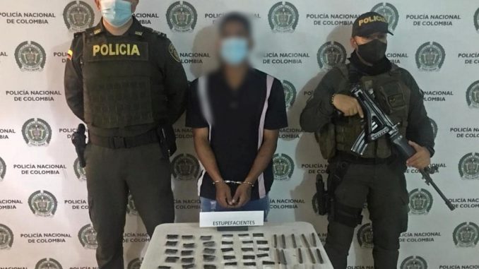Capturado en Venecia con cocaína y marihuana Capturado en Venecia con cocaína y marihuana