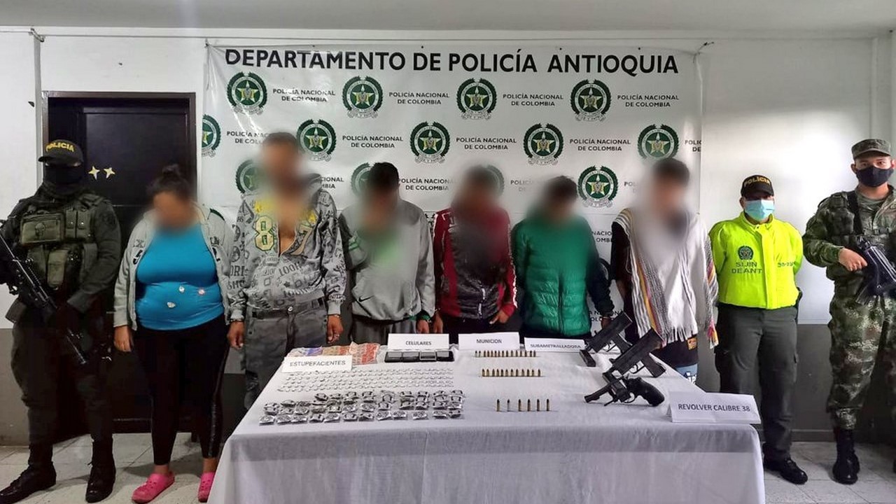 Capturados en Concordia con droga y armas de fuego