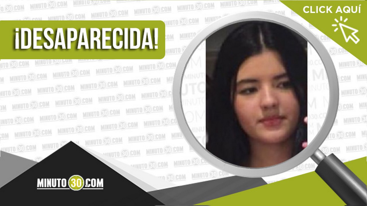 Jaded Sofía Gañán Londoño de 13 años desapareció en Itagüí
