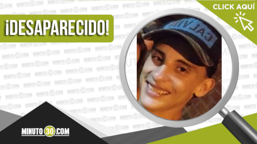 Esneider Gómez Tuberquia desaparecido