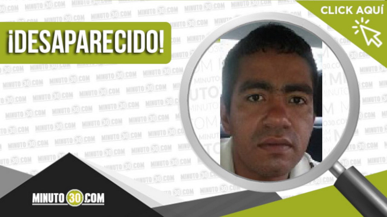 José Antonio Sánchez Rojo desaparecido