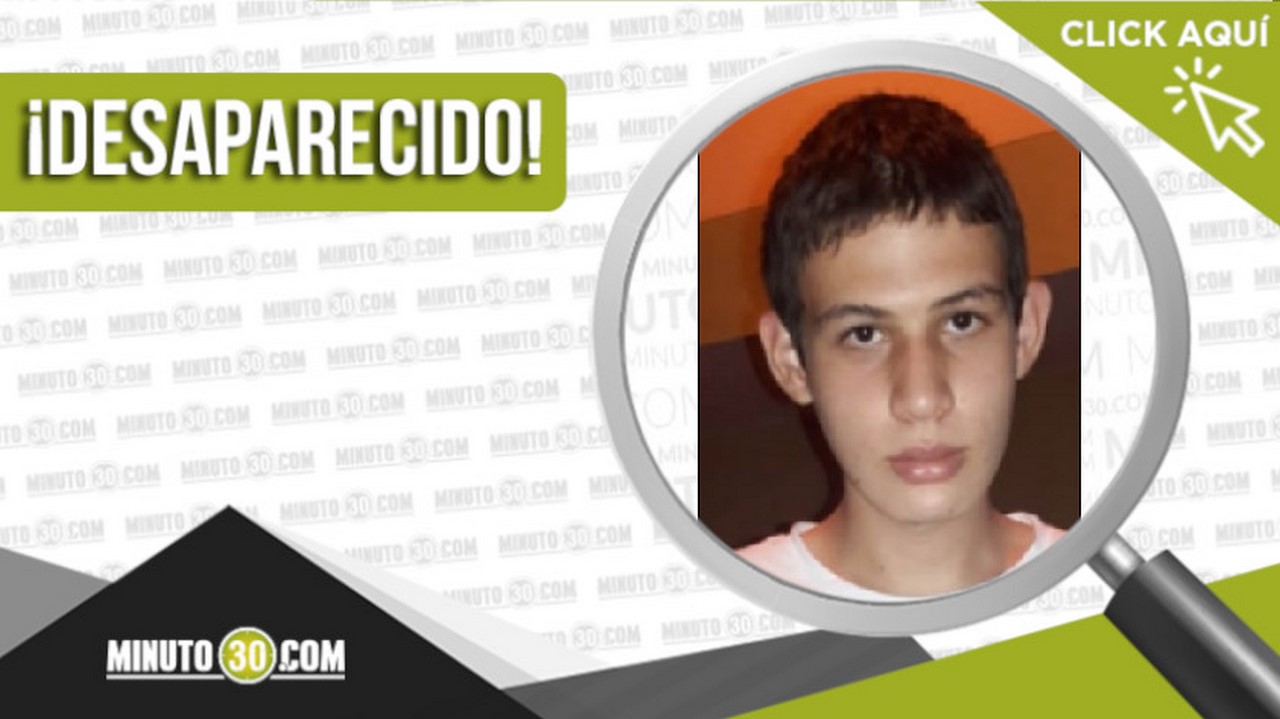 Cristian Camilo Ramírez Caro desaparecido