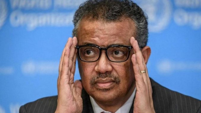 director de la OMS, Tedros Adhanom Ghebreyesus