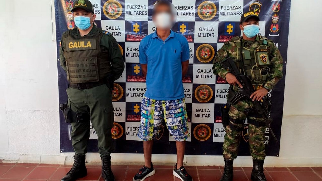 Cayó alias 'El Flaco', sería del 'Clan del Golfo'