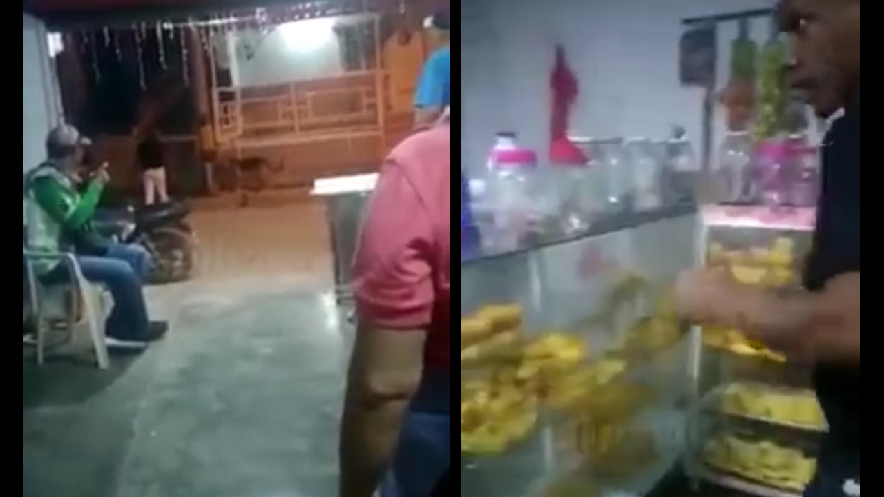 [Video] ¿Muy 'engalochao' o qué? Un tipo empezó a golpear a un perrito, hasta le lanzó piedras