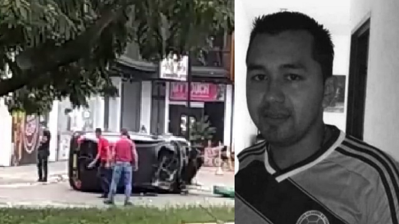 Conductor borracho atropelló y mató a un policía en Cali