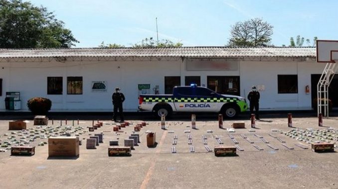 Incautaron 118 kilos de pólvora Incautaron 118 kilos de pólvora